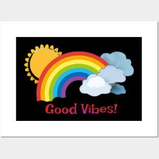 Good Vibes - Spread the Positivity! Posters and Art